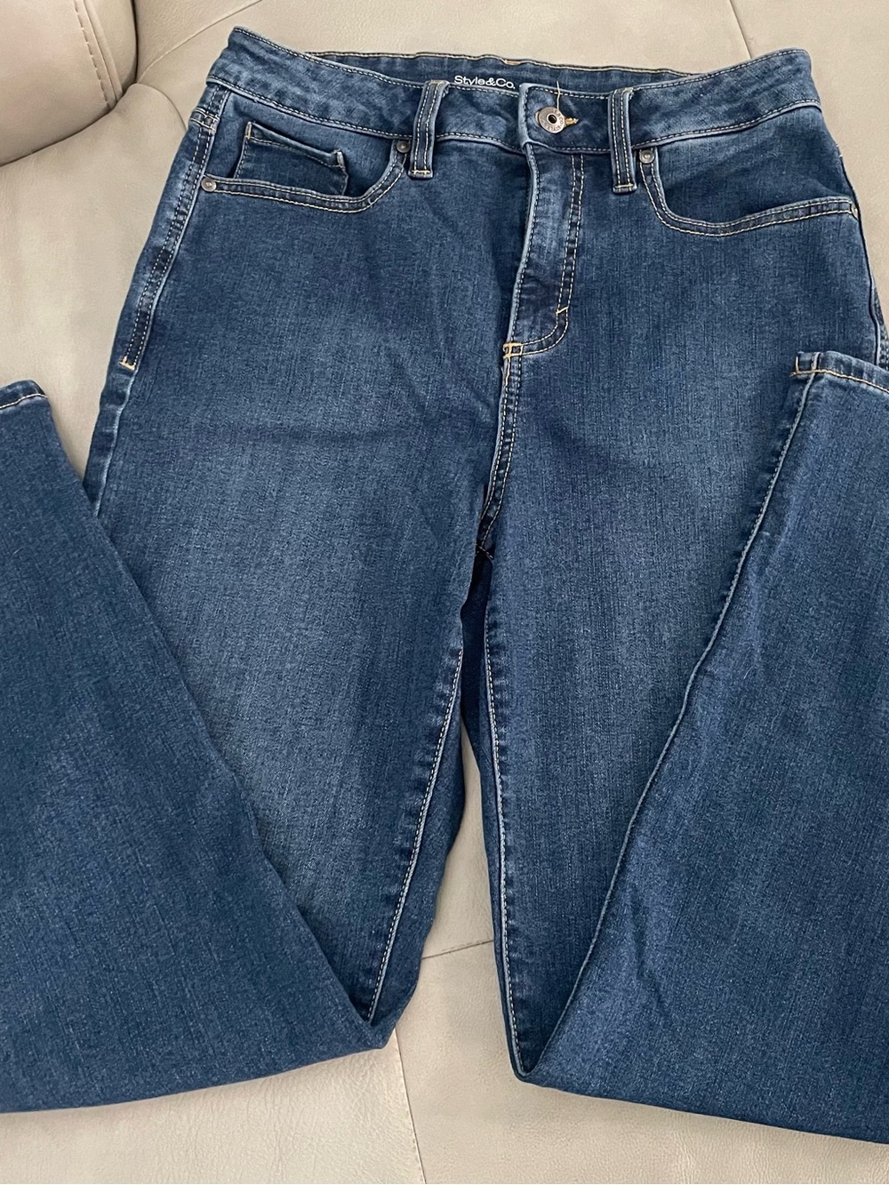 Style & Co. Straight Leg Jeans